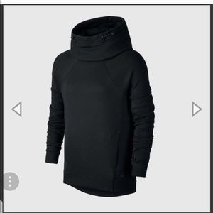 Nike tech fleece pullover hoodie with pocket